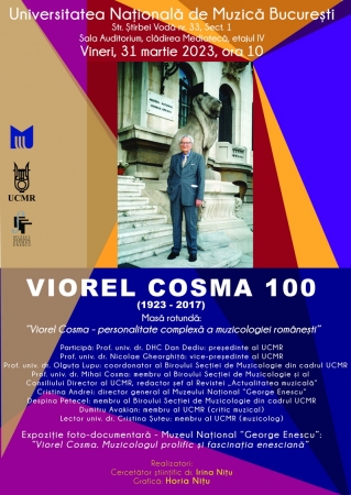 In memoriam Viorel Cosma (1923-2017)